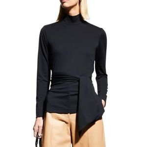 TOCCIN Wrap Tie Front top